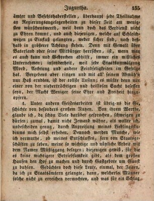 Cajus Salustius Crispus, 2. Der Krieg gegen Jugurtha