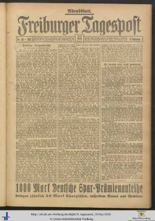 22.11.1919 (Abendblatt)