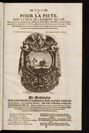 17, V. Pour la Piete, [...]; Die Gottseeligkeit