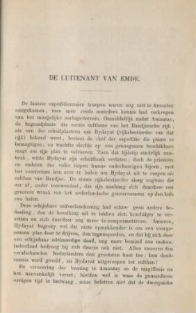 De luitenant van Emde