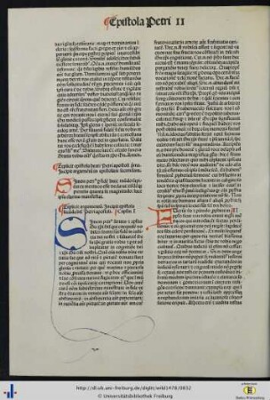 Argumentum in epistolam secundam