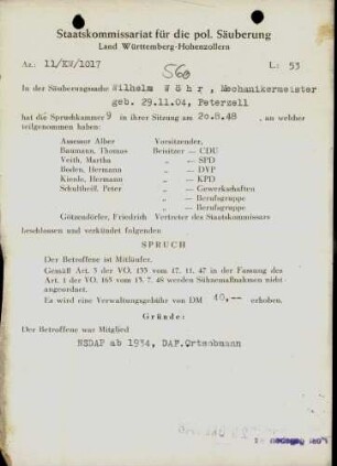 Wöhr, Wilhelm