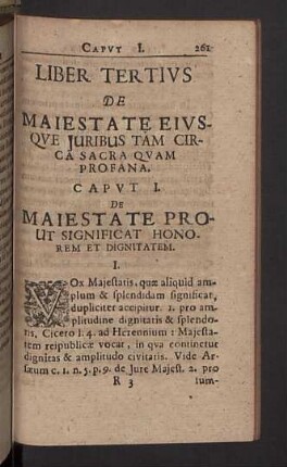 Liber tertius de maiestate eiusque juribus tam circa sacra quam profana.