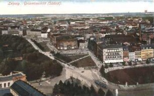 Leipzig: Gesamtansicht (Südost)