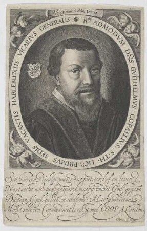 Bildnis des Guilhelmus Copallius