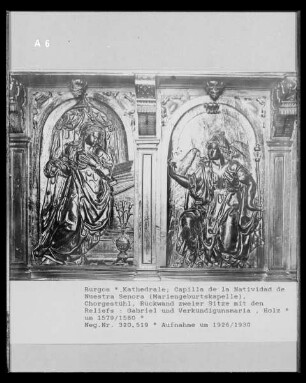 Relief: Verkündigungsszene