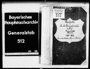 Geschichte des k. bayer. Generalstabes