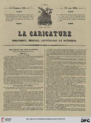 Numéro 189 (19 Juin 1834)