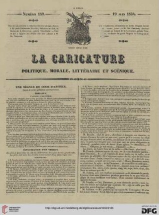 Numéro 189 (19 Juin 1834)
