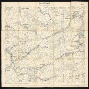 Äquidistantenkarte 77 : Section Mittweida, 1874 : Section Mittweida. - 1:25000. - Leipzig: Giesecke & Devrient, 1874. - 1 Kt.