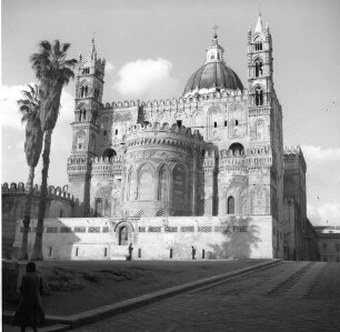 Palermo, Kathedrale Maria Santissima Assunta, Ansicht von Osten