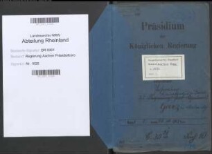 Goerz, Carl, geb. 02.05.1887, Kreissekretär in Malmedy. (später Bürgermeister zu Inden).