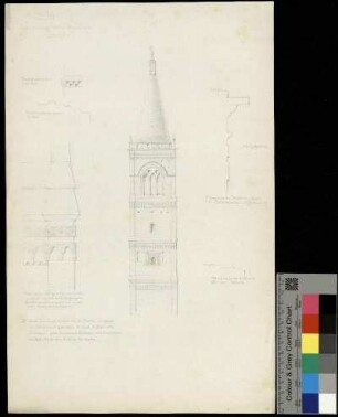 Turm der Santa Maria del Carmine in Pavia