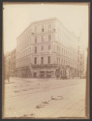 Ansichtskarte Kolonialwarengeschäft, Markgrafenstraße 16
