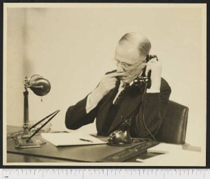 Porträtaufnahme Sinclair Lewis