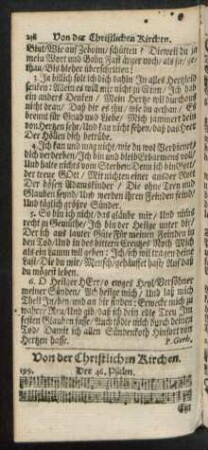 Von der Christlichen Kirchen. 199. - 211.