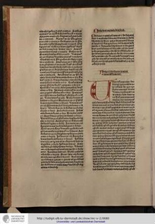 Incipit liber sextus de veteri et novo testamento.