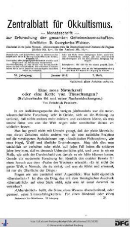 7. Heft (Jan. 1913)