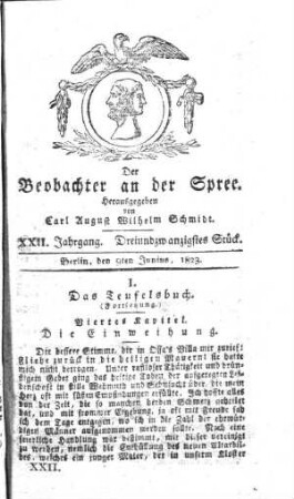 23. Stueck, 9. Juni 1823