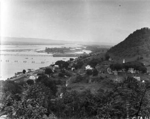 Der Mississippi : Aufnahme des vom Mississippi gegrabenen Tals.