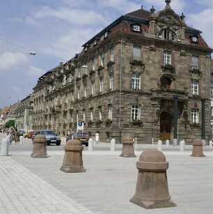 Speyer. Stadthaus. Übereckansicht von Südosten