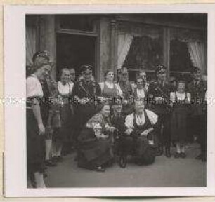 Eger, Soldaten und Zivilbevölkerung