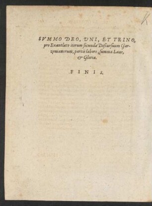 Summo Deo, [...]