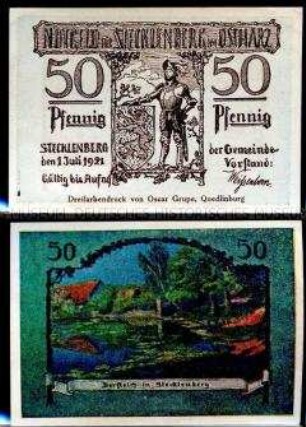 Stecklenberg 50 Pfennig