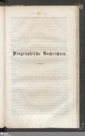 Biographische Nachrichten