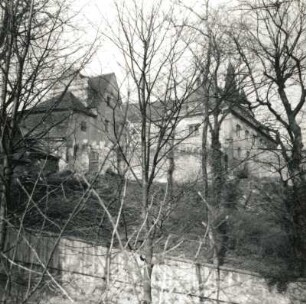 Machern-Püchau. Schloss Püchau (1875/1888 Umbau; C. Lipsius). Seitenansicht