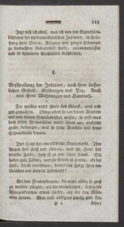 [8.-15. Beschreibung der Indianer [...] - Von der Art der Indianer, Krieg zu führen]