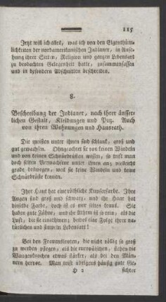 [8.-15. Beschreibung der Indianer [...] - Von der Art der Indianer, Krieg zu führen]