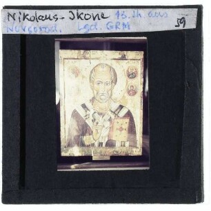 Russische Ikone, Hl. Nikolaus