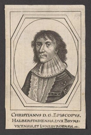 Porträt Christian, Herzog von Braunschweig-Wolfenbüttel (1599-1626)