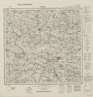 4113 (alte Nr.: 2288) Enniger, Meßtischblatt (4cm - Karte)