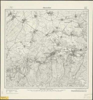 Meßtischblatt 3156 : Ahrweiler, 1926 : Ahrweiler. - Aufn. 1893, bericht. 1910, einz. Nachtr. 1926. - 1:25000. - [Berlin]: Reichsamt für Landesaufnahme, 1926. - 1 Kt.