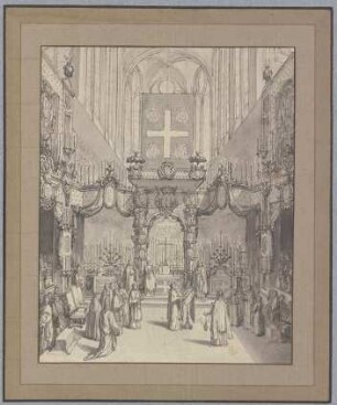 Totenmesse in St. Gervais in Paris