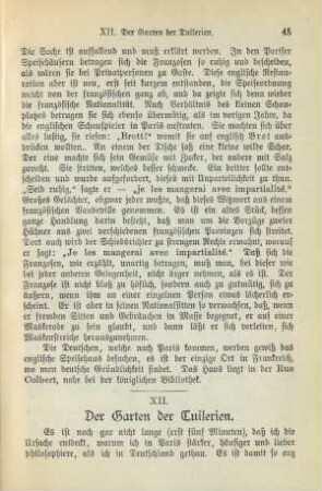 XII. Der Garten der Tuilerien