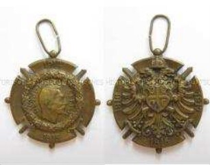 Kriegserinnerungsmedaille, Ausführung in Bronze, Königreich Serbien