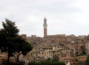 Siena: Stadtansicht mit Blick zum Palazzo Pubblico