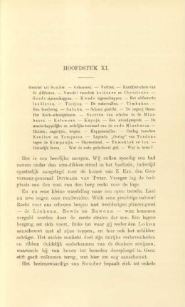 Hoofdstuk XI. Gezicht uit Sonder. - ...