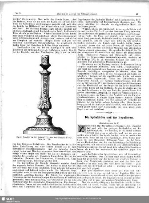 Die Spiralfeder und das Regulieren