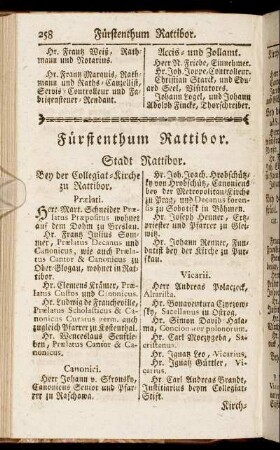 Fürstenthum Rattibor.