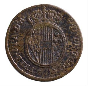 Münze, Soldo, 1822