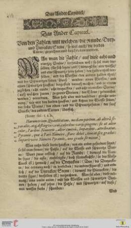 Das ander Kapittel