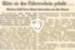 Hätte sie [Name maskiert] gehabt...