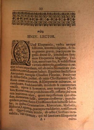 Programma de arte oratoria et rhetorica Vossii