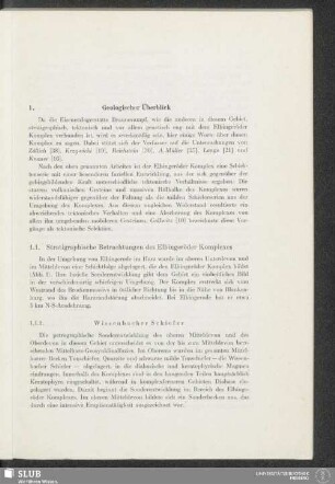 1. Geologischer Überblick