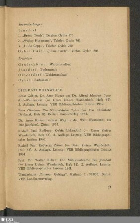Literaturhinweise