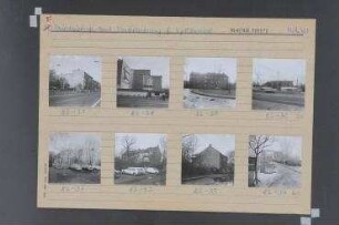 Straßenansichten. Berlin, Mitte, Friedrichstraße/Oranienburger Straße/Linienstraße